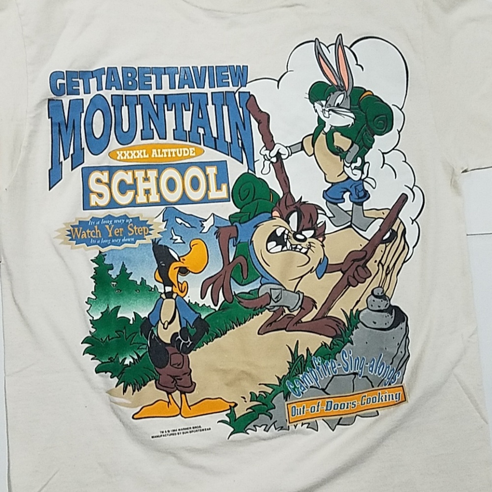 1994 Vintage Looney Tunes Tee p30 - Picture 2 of 8